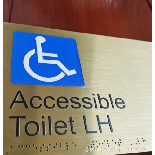 Wholesale Metal Braille Door Number And Name Plate